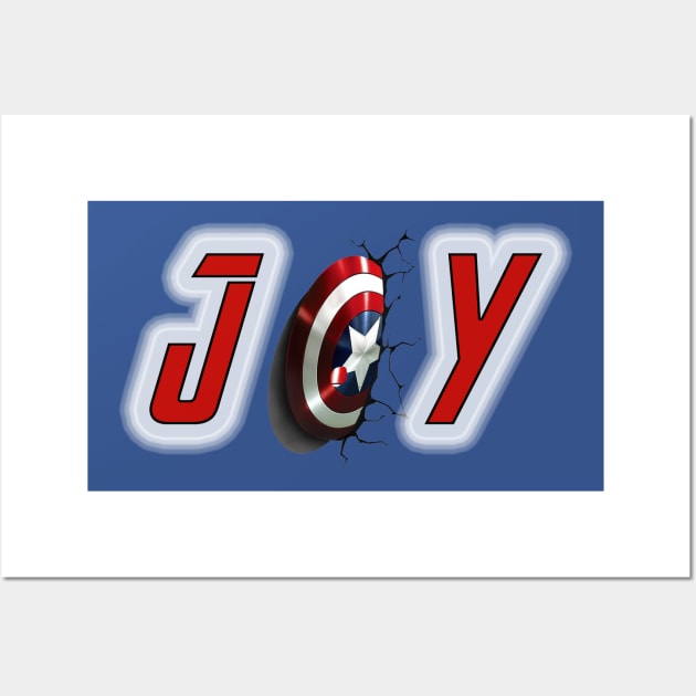 Joy Justice Wall Art by ugli